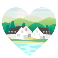 Travel Mountain Sticker by Maladinovo