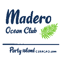 Caribbean Cura Sticker by Party Island Curacao