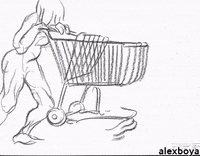Shopping Add To Cart GIF by Alex Boya