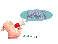 Bunny Announce Sticker by Meadows Place