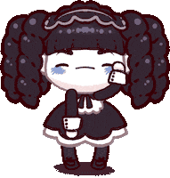 Sweat Chibi Sticker