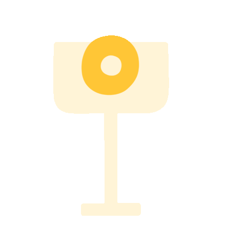 Cocktail Mango Sticker by I AM BOARD