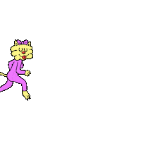 Cat Run Sticker