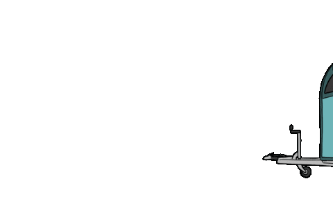 On Tour Trailer Sticker by Ponyfarben