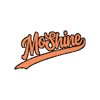 Turn Up Peach Sticker by MoShine by Nelly