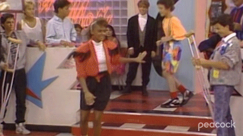 Saved By The Bell Dancing GIF by PeacockTV