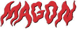 Text Vinyl Sticker by Magon