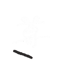 ブラック Sticker