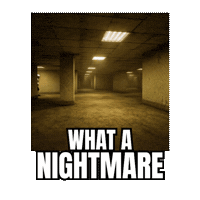 No Escape Nightmare Sticker
