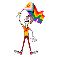 Rainbow Love Sticker