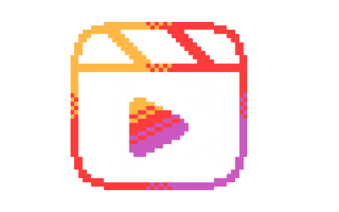 Glitch New Post Sticker