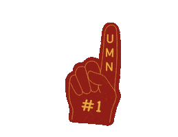 Sarahlefor university minnesota minneapolis uofm Sticker