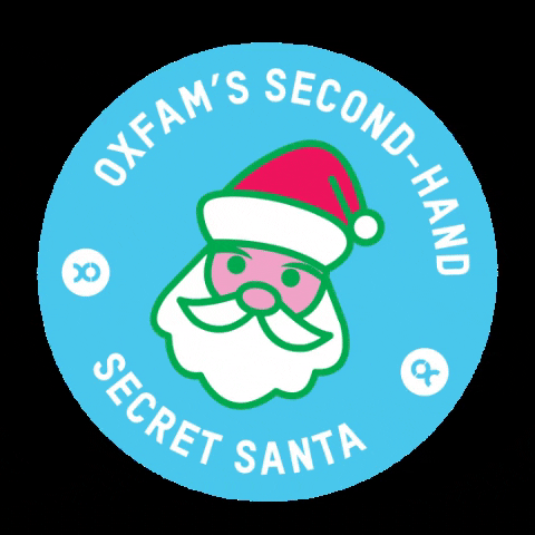 Secret Santa Christmas GIF by Oxfam GB
