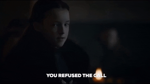 hbcompass giphygifmaker got refuse lyanna mormont GIF