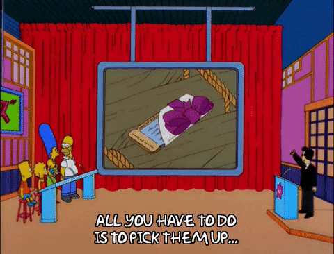 scared homer simpson GIF