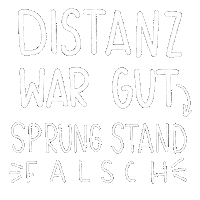 German Calligraphy Sticker