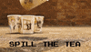 PipeWolf tea spill spill the tea pipewolf GIF