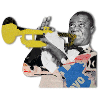Jazz Armstrong Sticker by WAKEmedia