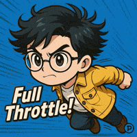 Full Throttle Determination GIF by Persona