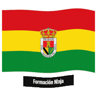 Flag Spain Sticker by Formación Ninja