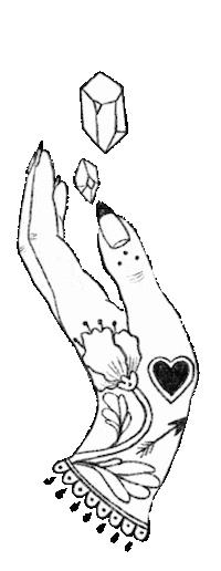 Magic Hand Sticker by anja sturm
