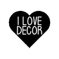 Heart Love Sticker by Pump Up Decor