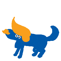 Aje_leesangho dog wolf slime noise Sticker