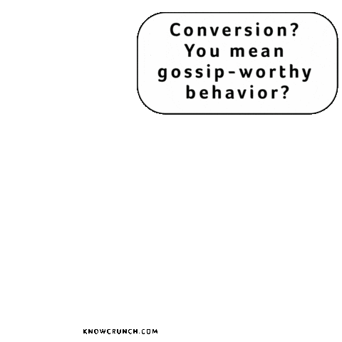 Digital Marketing Conversion Sticker by Knowcrunch