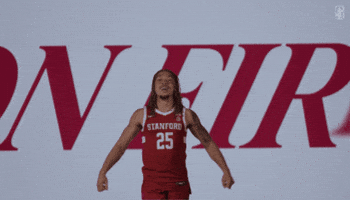 Celebration Hype GIF by Stanford Athletics