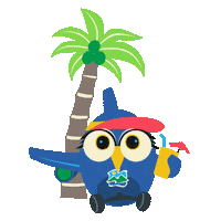 Owl Sticker by TEZ TOUR Estonia