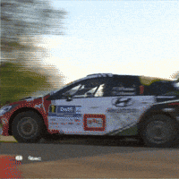 Moment Driving GIF by FIA European Rally Championship