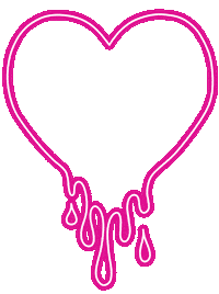 Heart Neon Sticker by Tainted Hearts Productions