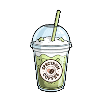 Matcha Sticker by Spectrum Coffee