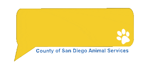 Cat Dog Sticker by San Diego County