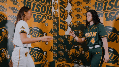Softball GIF by NDSU Athletics