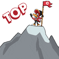 Top Mascot Sticker by Carinih