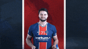 Happy France GIF by Paris Saint-Germain Handball