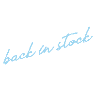 Back In Stock Sticker by Shoko Shop