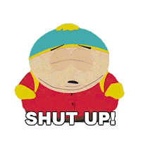 Mad Shut Your Mouth Sticker by South Park