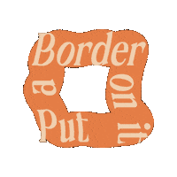Putaborderonit Sticker by Tiffany Pratt