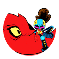 Moon Girl Kiss Sticker by Disney Channel
