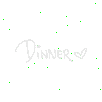 Dinner Lunch Sticker