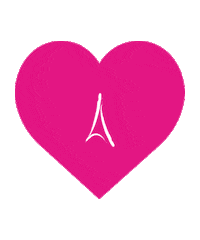 heart pink Sticker