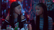 Chloe Bailey Reaction GIF by grown-ish