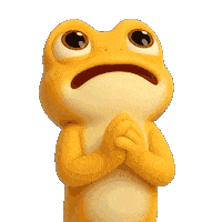 Frog Please Sticker by Turbo Toad