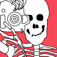 Halloween Skeleton GIF by Waltermedia