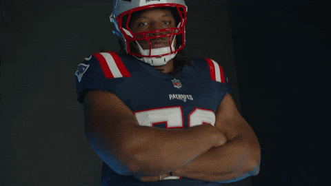 Football Nod GIF by New England Patriots