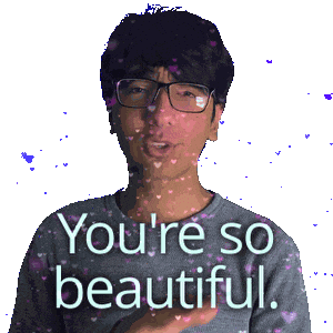 Charming Dazzling Sticker