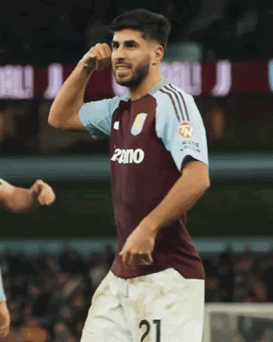 Marco Asensio Football GIF by Aston Villa FC