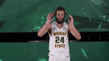 Ncaa Sports Sport GIF by Wright State University Athletics